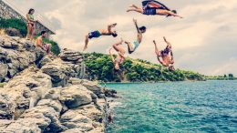 Cliff Jumping